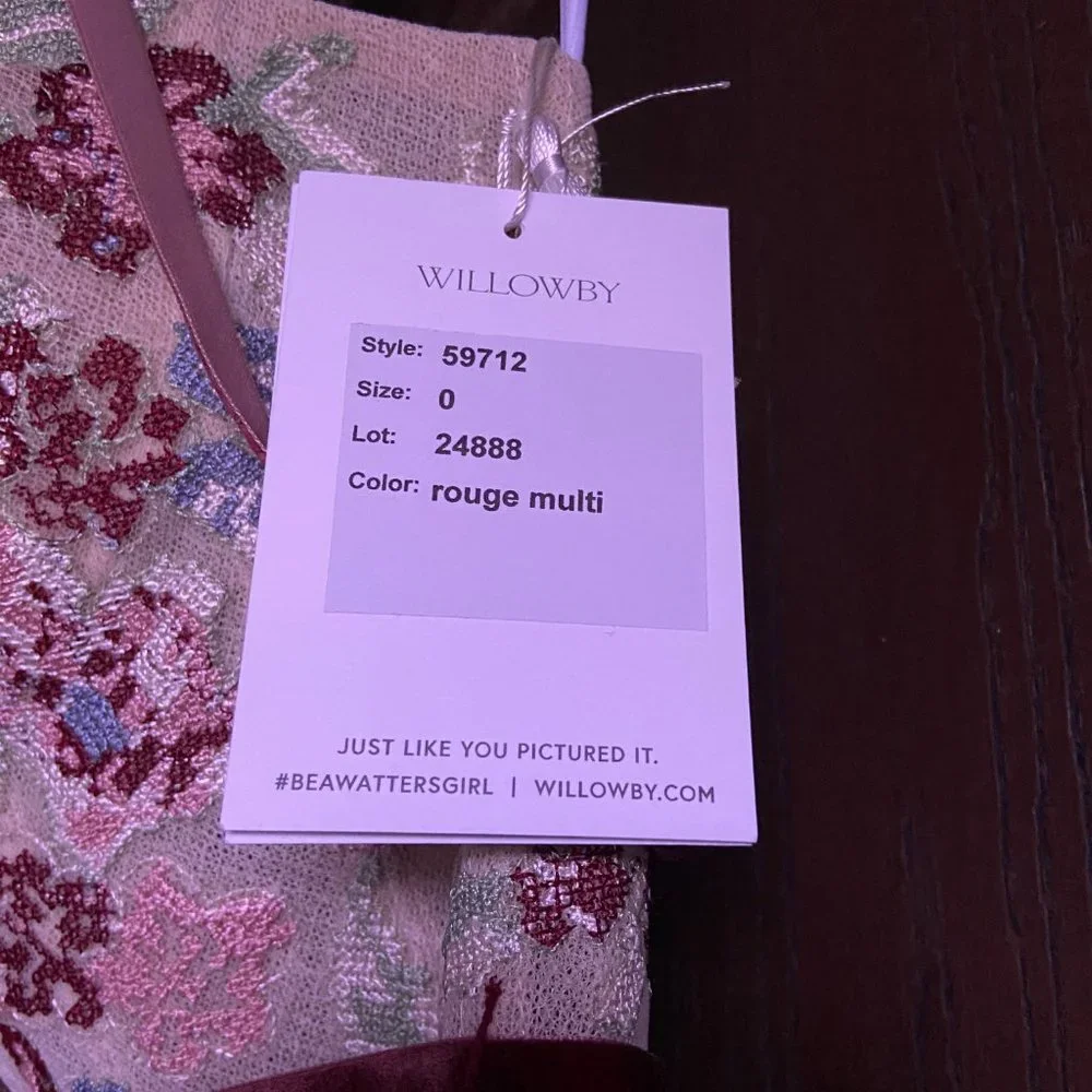 Willowby by Watters Everheart wedding gown, size 0 - Picture 14 of 14